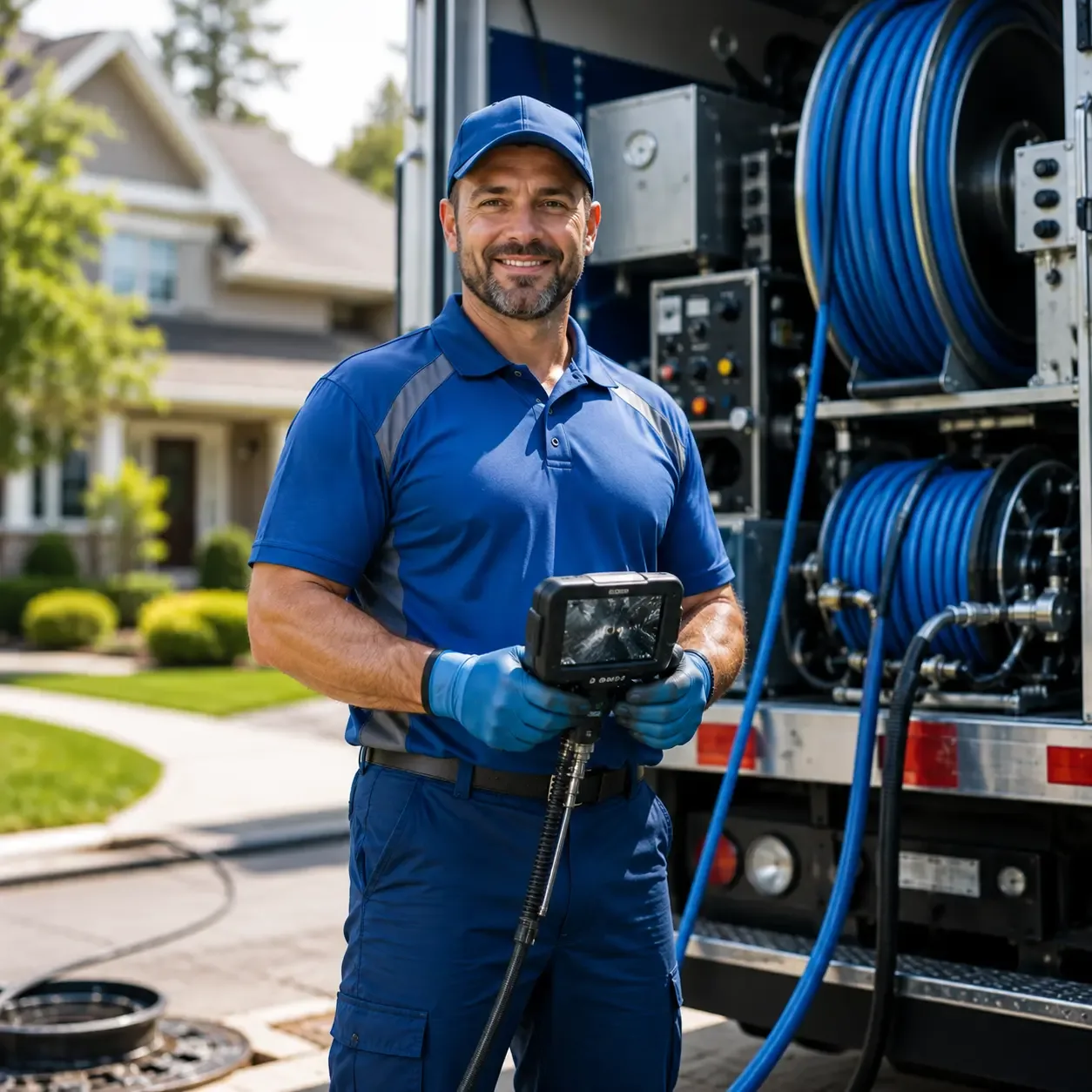 Local outdoor drain cleaning specialists in Dalton, MA